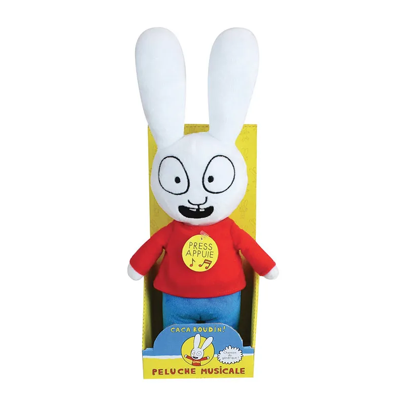 Peluche musicale Simon - 30cm-2