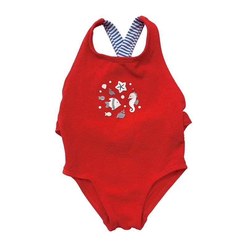 Maillot de bain - 6 mois - OKAIDI / OBAIBI - Rouge-0