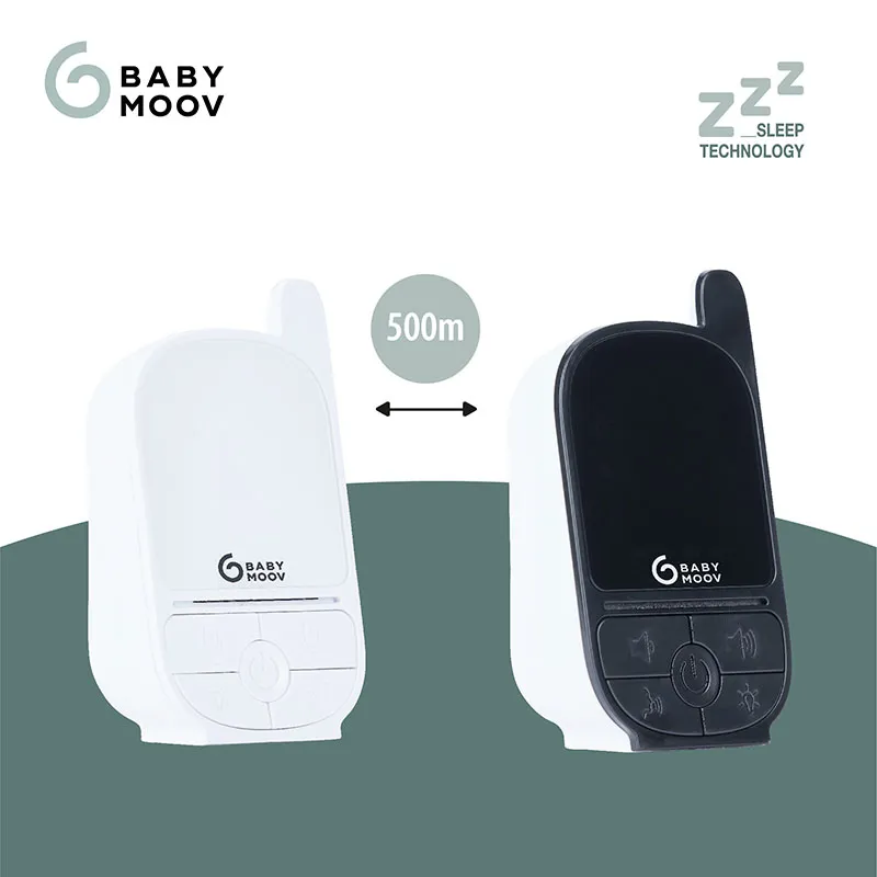 Babyphone audio Handy Care - Noir/Blanc-1