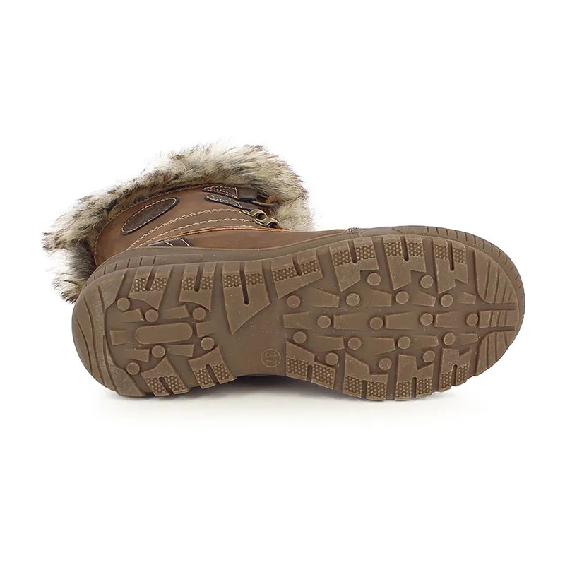 Bottes de neige Elena - Marron - KIMBERFEEL-3