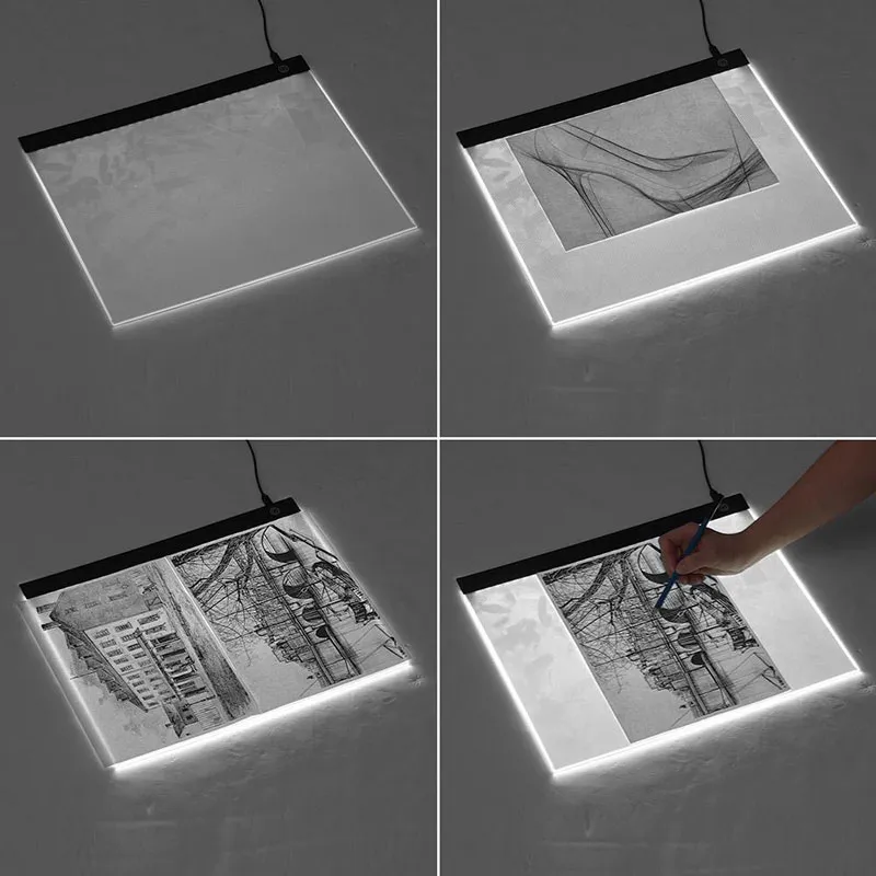 Table à dessin LED rétroéclairée A3 - 36m+-3