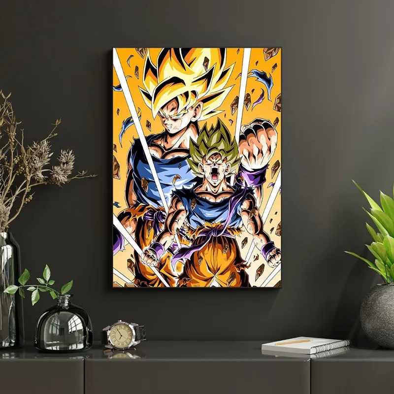 Toile Dragon Ball Z Son Goku - 30x40cm-0