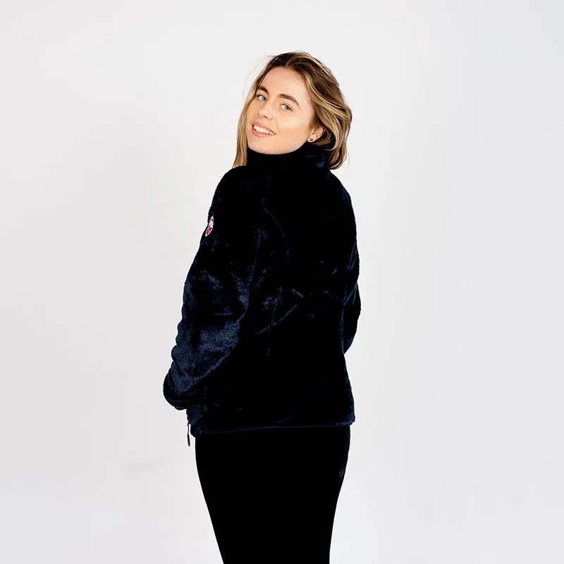 Veste polaire col montant Sia Femme - Marine-3
