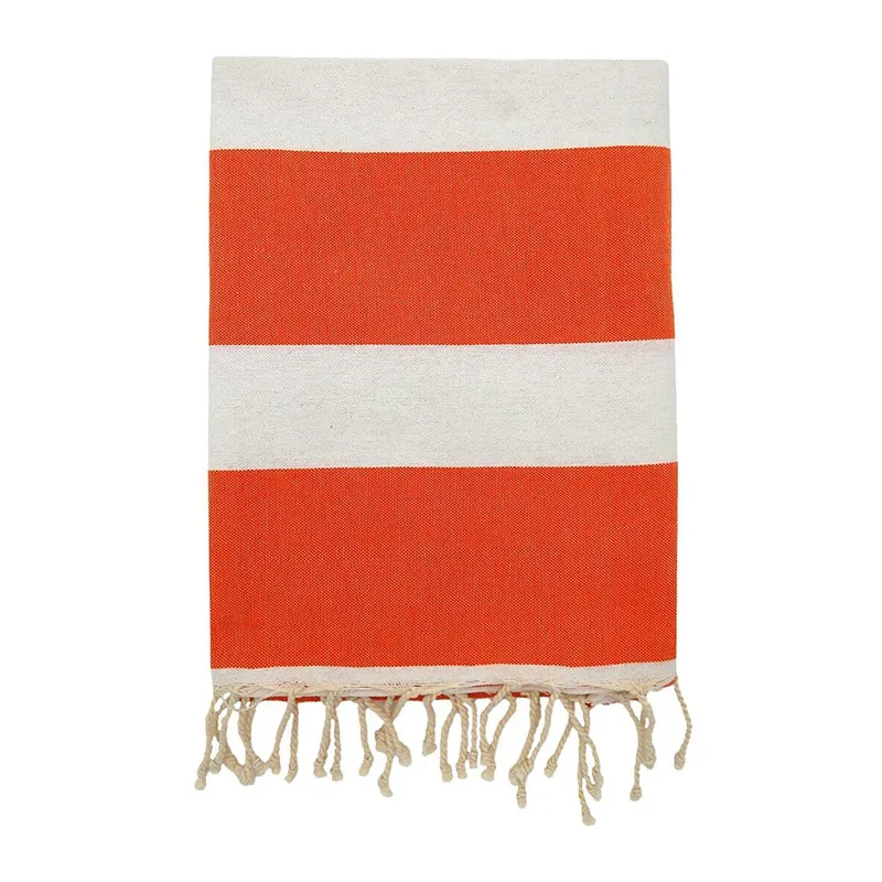 Fouta Transat Orange - 100x200cm-0