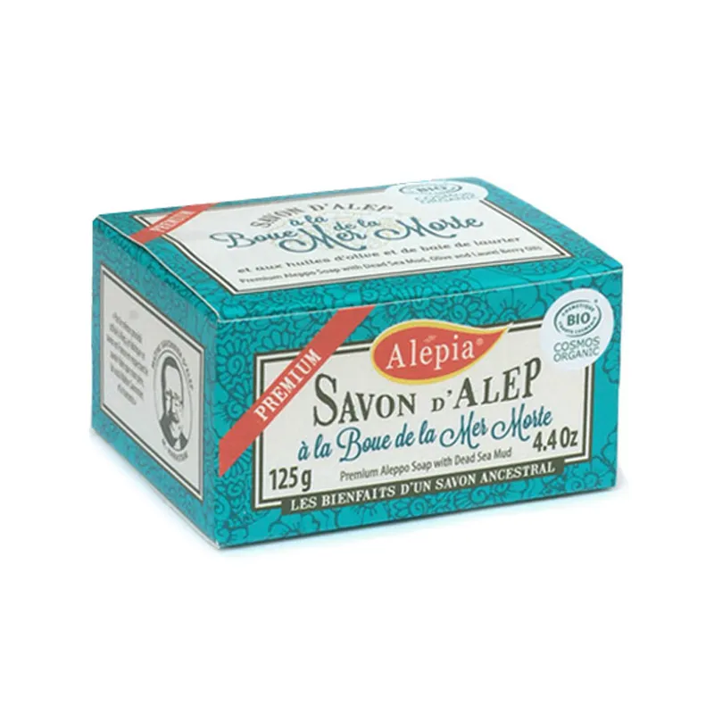 Savon d'Alep premium Boue Mer Morte BIO - 125g-3