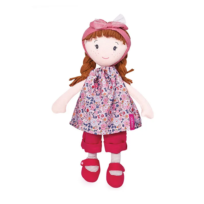 Poupée chiffon Les Canailles de Doudou Capucine - 36cm-1