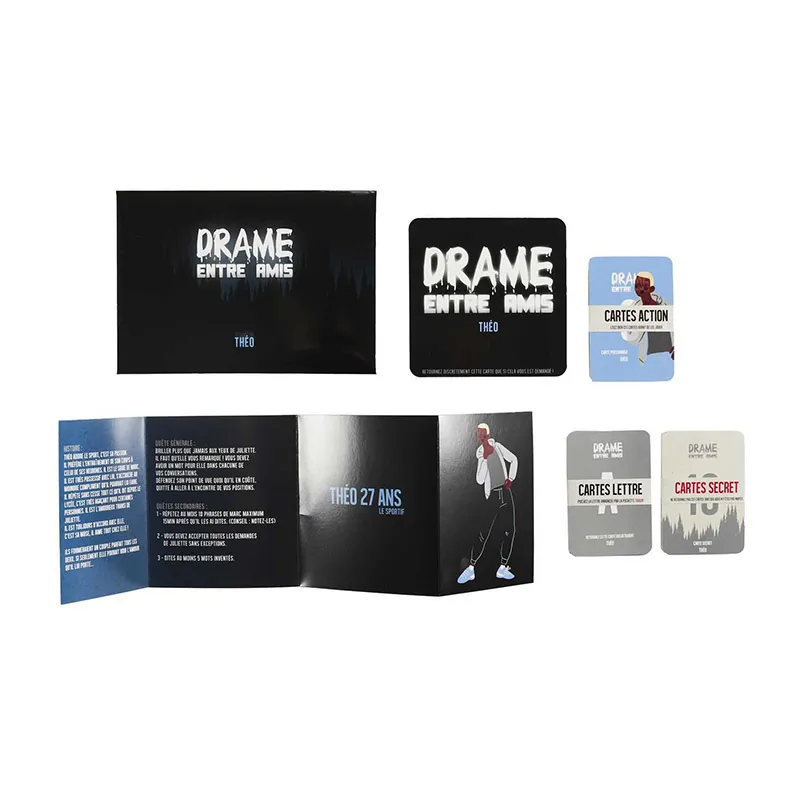 Jeu Escape Game Drame entre Amis - 35x45x5cm-3