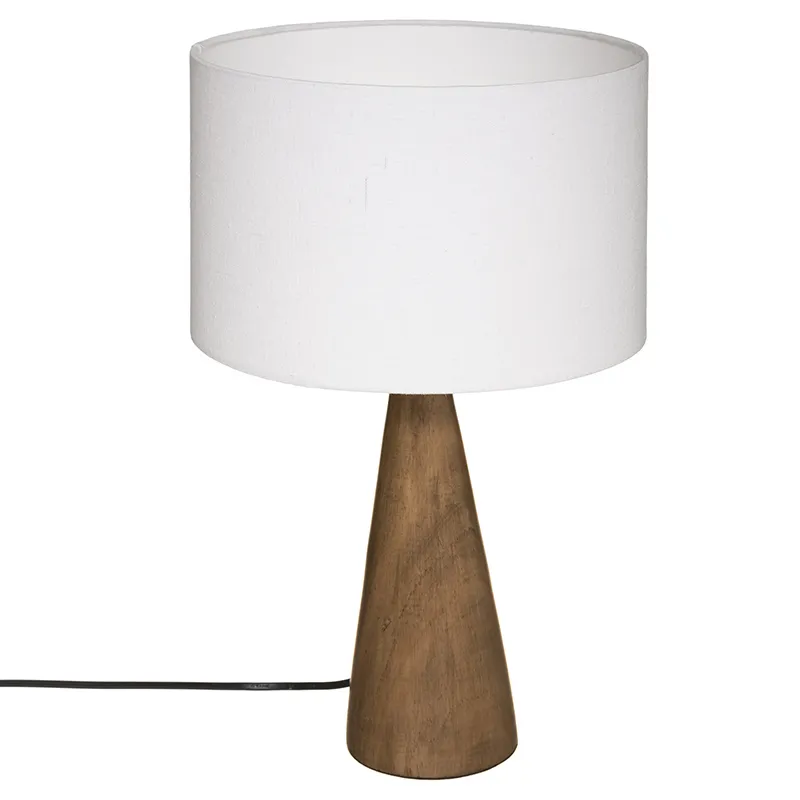 Lampe Aina bois - 28x46cm-0