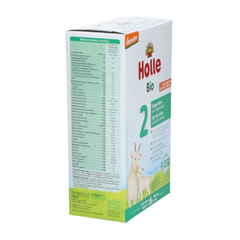 Lait de suite 2 au lait de chèvre BIO 400g - 6m+-1