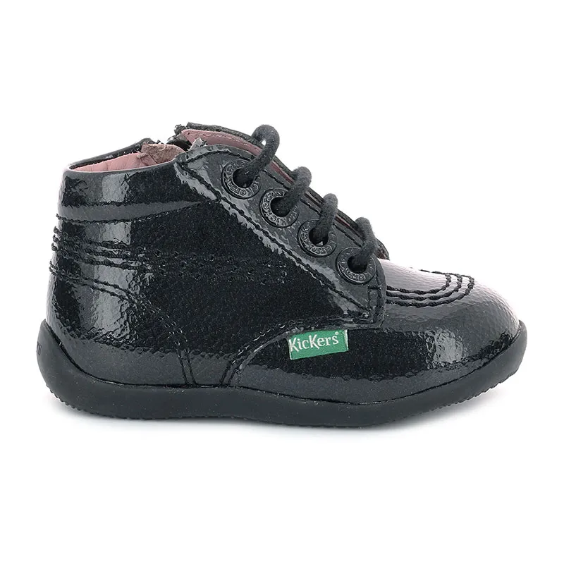 Botillons zip/lacets Billista - Noir-1