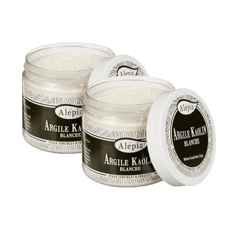 2 Argiles blanche visage - 2x90g-1
