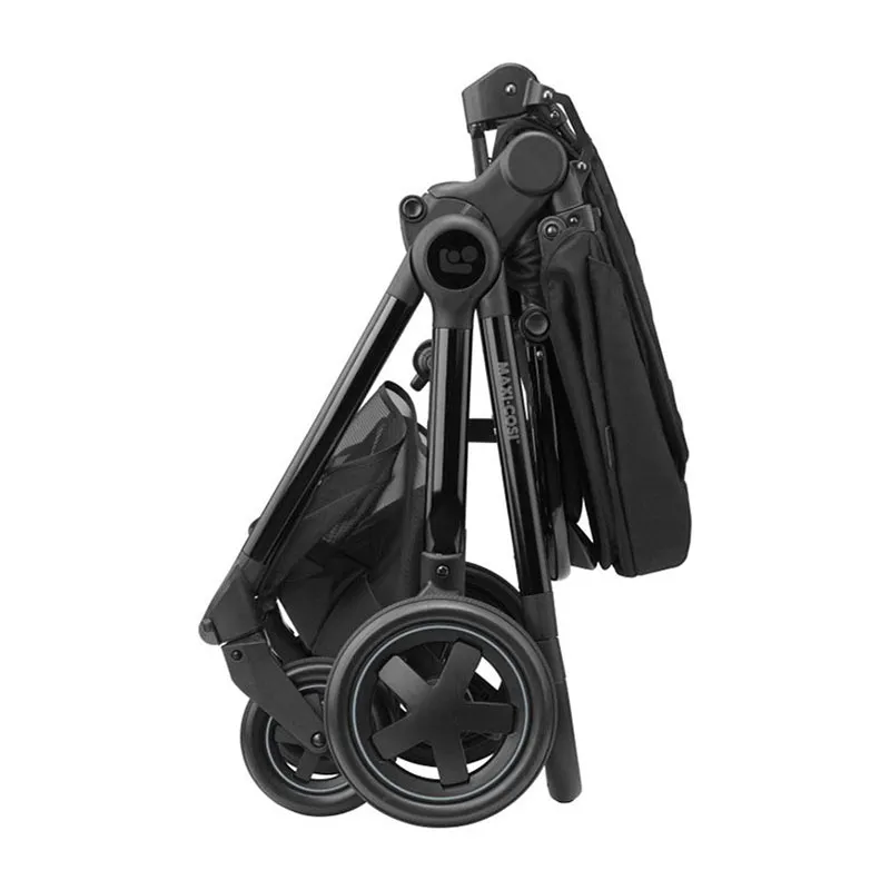 Trio Poussette Compacte Adorra2 Twillic Black + Cosi Pebble Pro sans base + Nacelle Oria - 0m+-6