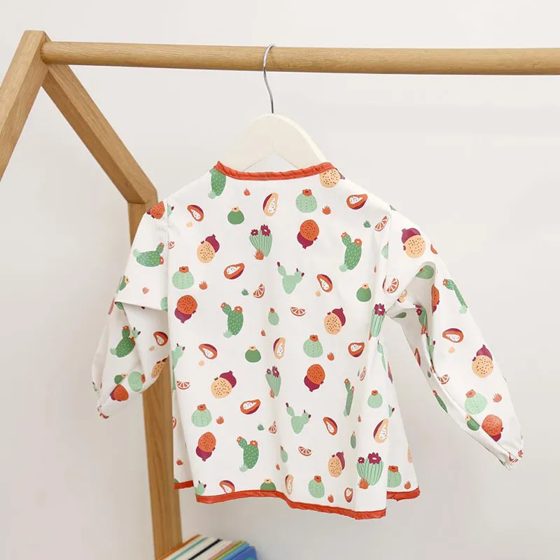 Bavoir tablier imperméable - Cactus Garden-2