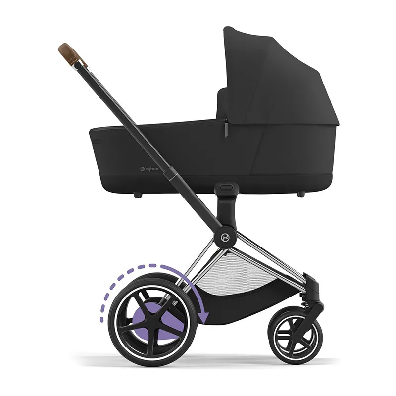 Poussette électrique ePRIAM Chrome Brown/Ferrari Grey - 0m+-9