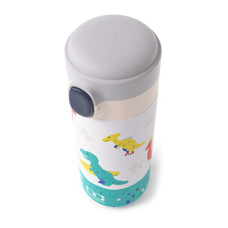 Gourde isotherme MB Pop Dino Bleu - 360ml-1
