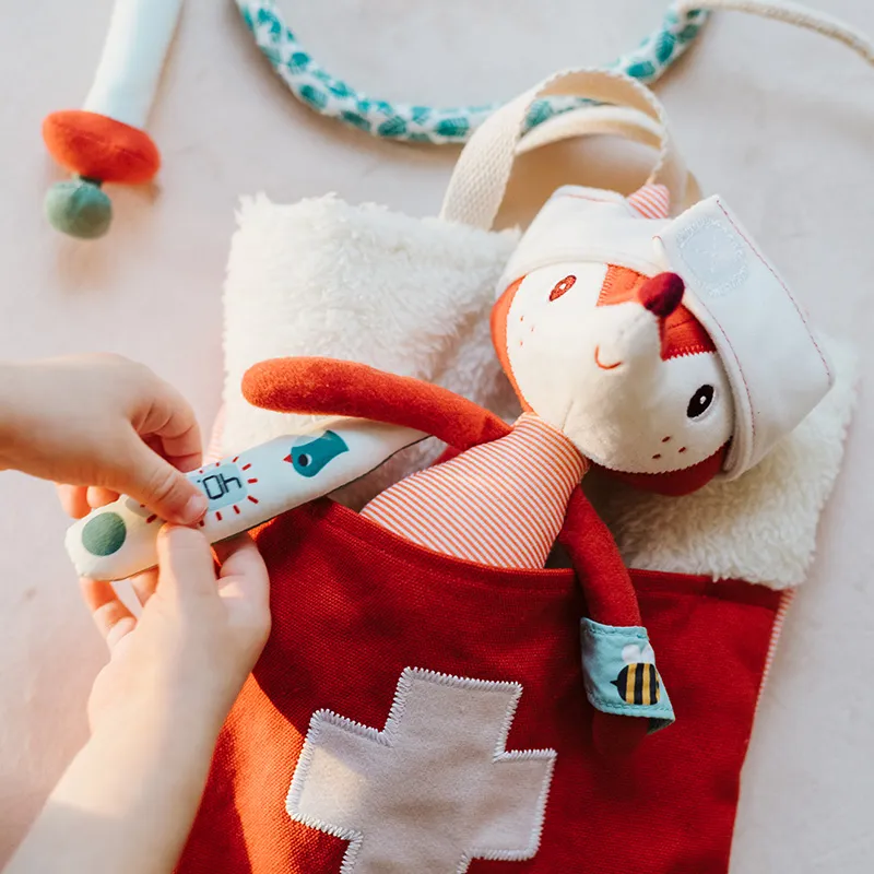 Trousse du petit docteur Alice la renarde - 18m+-2