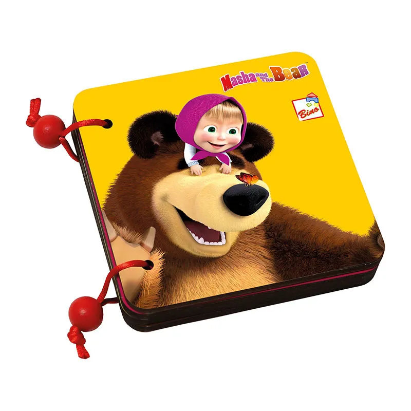 Livre Jaune Masha & Michka - 10m+-3