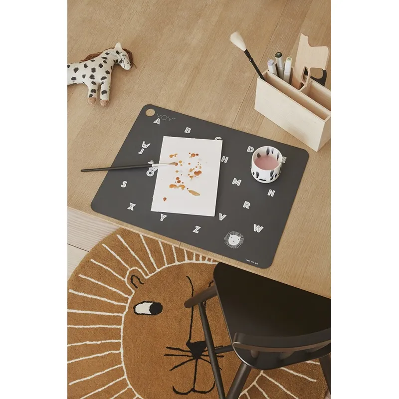 Tapis Lion - Ø95cm-3