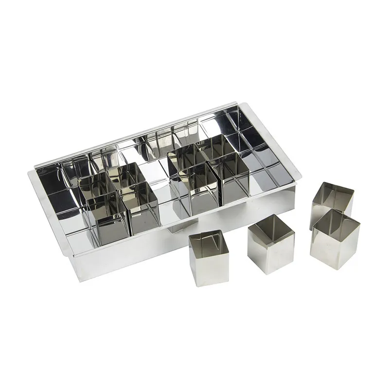 Moule number cake Inox - 31x18cm-0