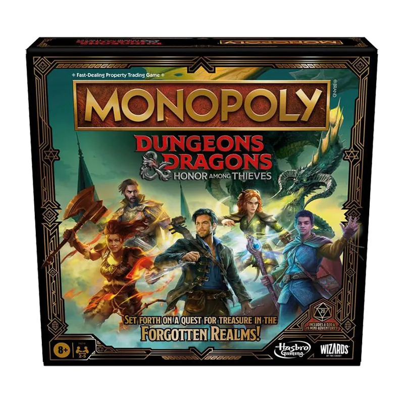Monopoly Donjons & Dragons L'honneur des voleurs - 8+-5