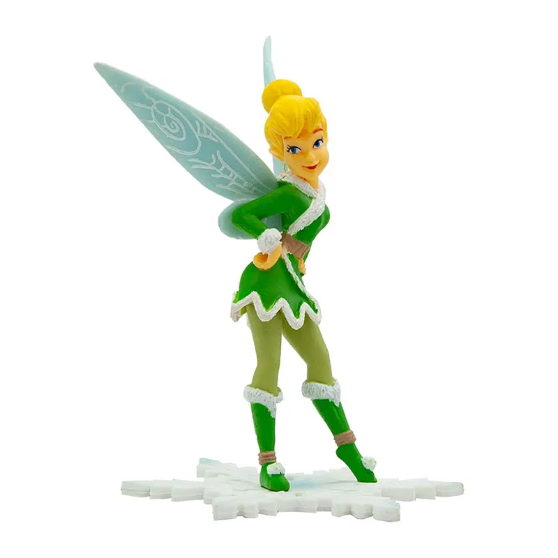 Figurine Fée Clochette Fée d'hiver - 10cm-0