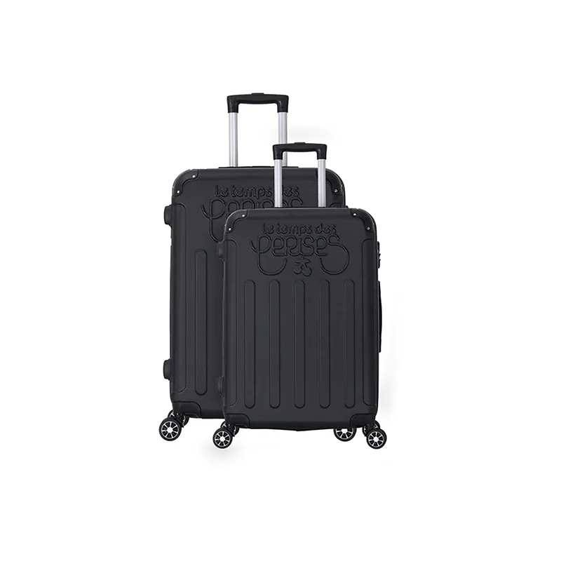 Set de 2 valises Java 55/75cm - 43/94L - Noir-0