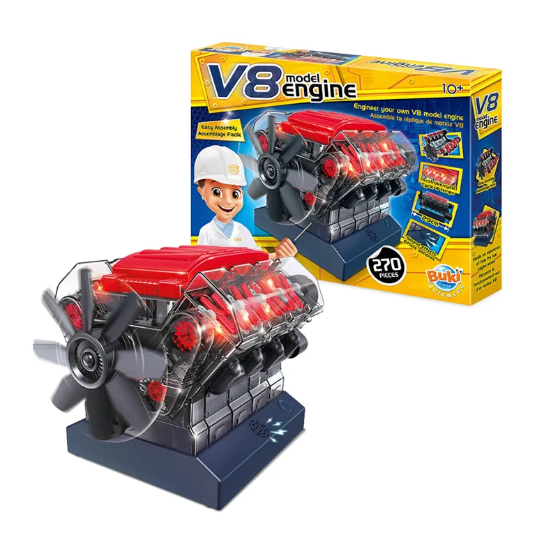 Jeu de construction Moteur V8 270pcs - 10+-0