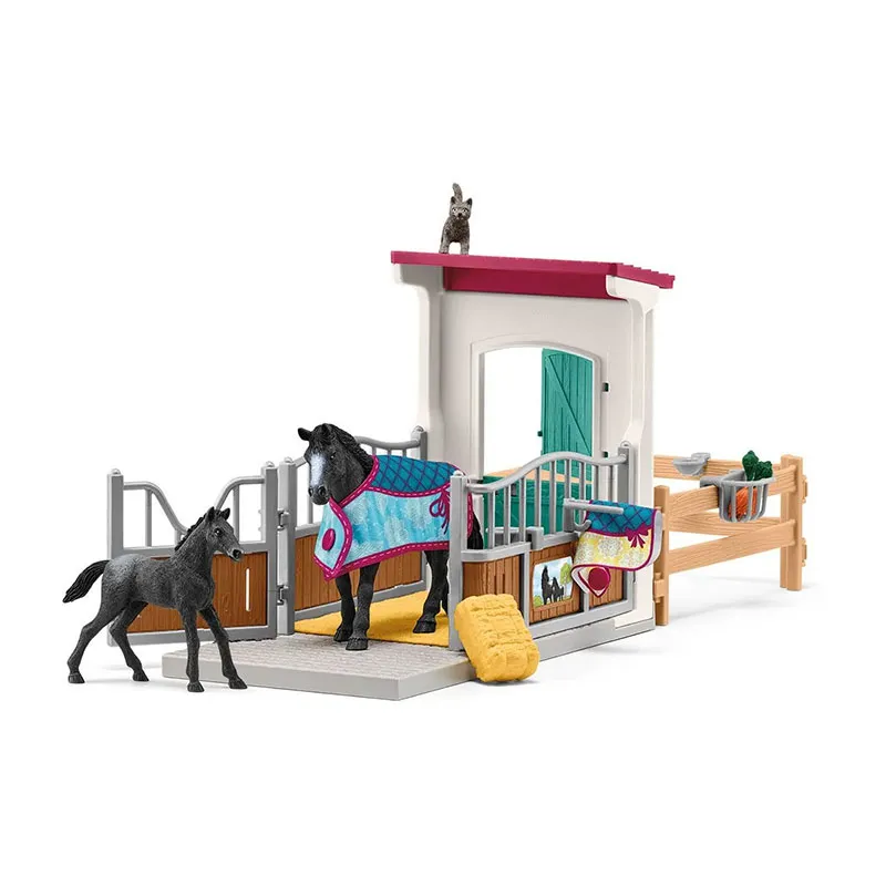 Box avec Jument & Poulain Appaloosa - Horse Club-0