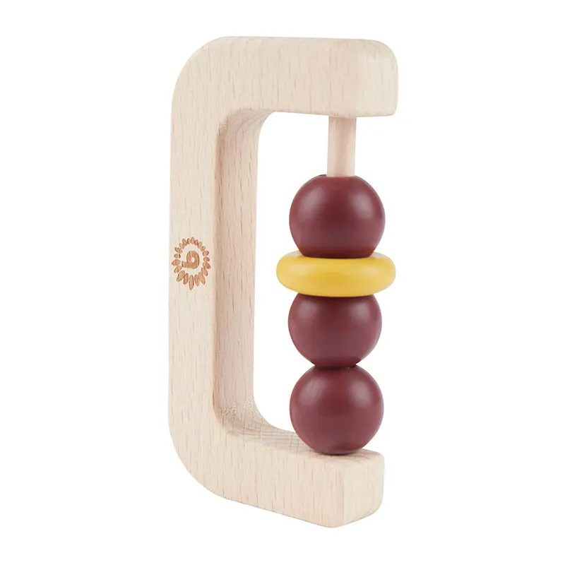 Anneau de dentition Bois/Silicone - 0m+-1