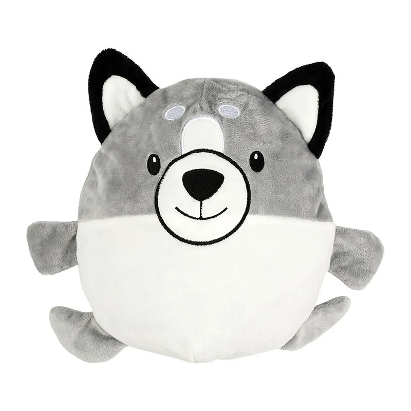 Sweat à capuche enfant Loup Gris - 4-6ans-1