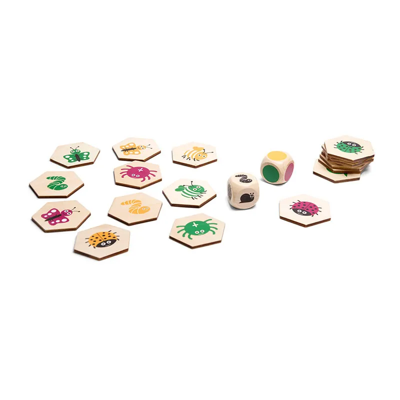 Jeu de recherche active Insectes - 3+-6