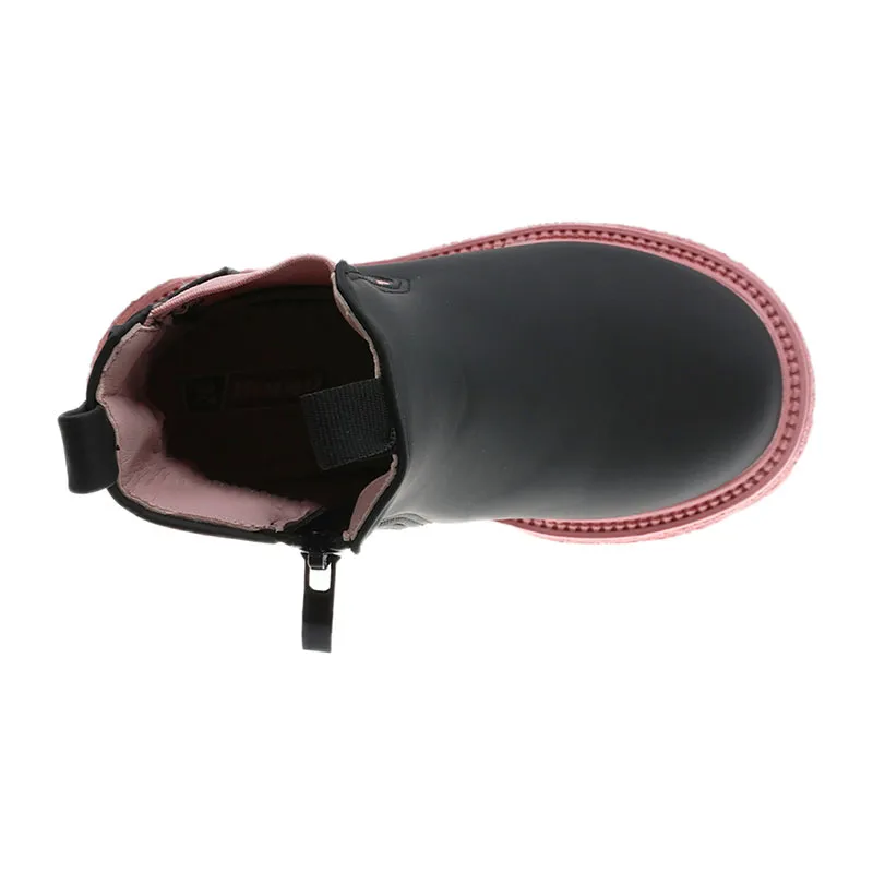 Bottes Bi-color - Noir/Rose-3