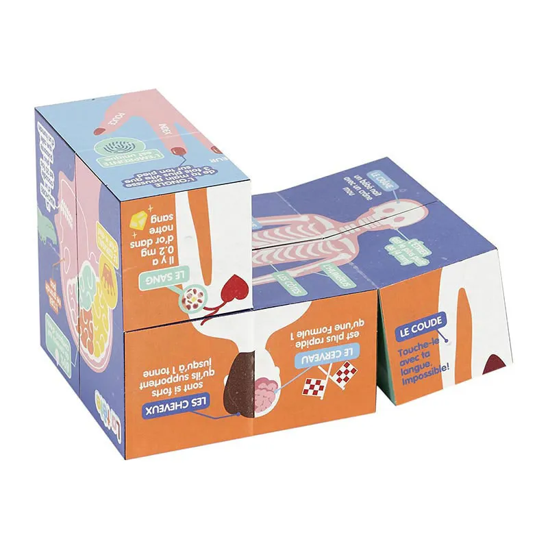 Cube éducatif Corps humain - 28,5x7x7cm-3