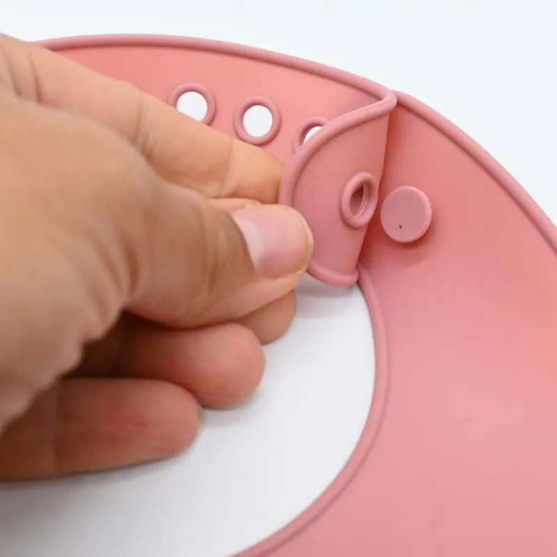 2 Bavoirs silicone avec récupérateur-2