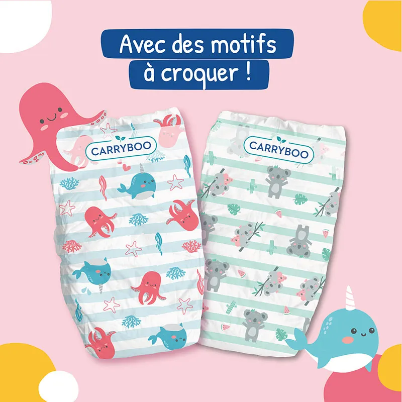 Couches Éco T.1 / 2-5kg - 135 couches-1