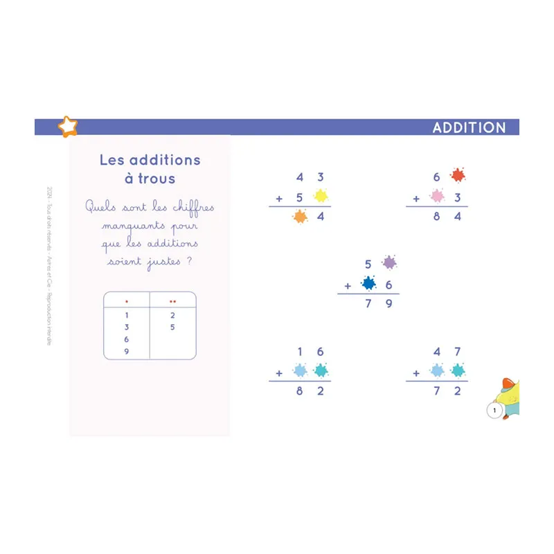Chevalet de 100 fiches Savoir jongler en calcul - CP/CE1/CE2-2