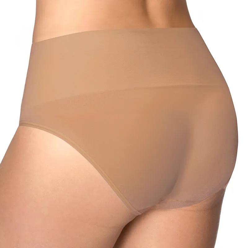 Culotte midi Pancia Piatta - Nude-1