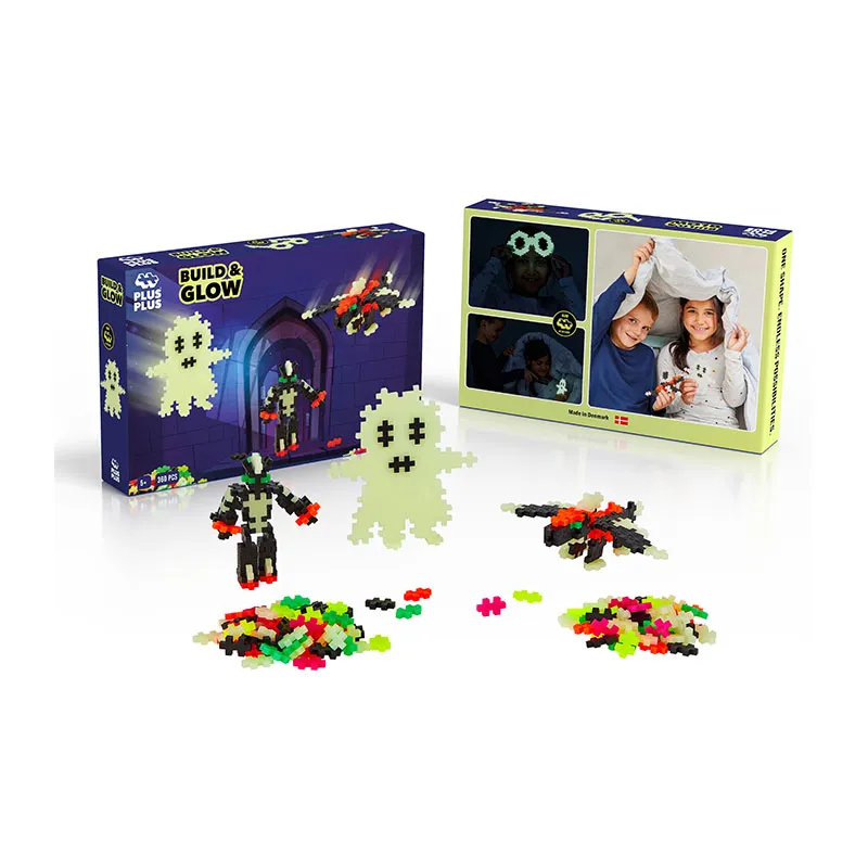 Box Build&Glow Phosphorescent 360pcs - 5+-2