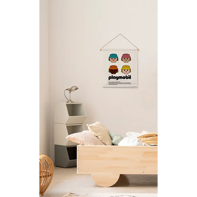 Tapisserie murale Playmobil invasion - 36x38x3cm-1