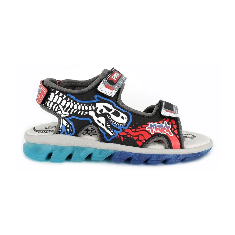 Sandales Boy Sand Light - Noir/Rouge-0