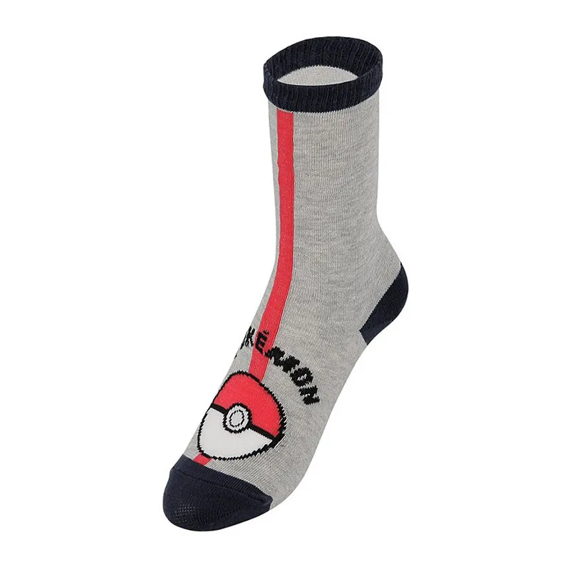 12 paires de Chaussettes Garçon Pokemon - Rouge/Jaune/Gris/Bleu/Blanc-4