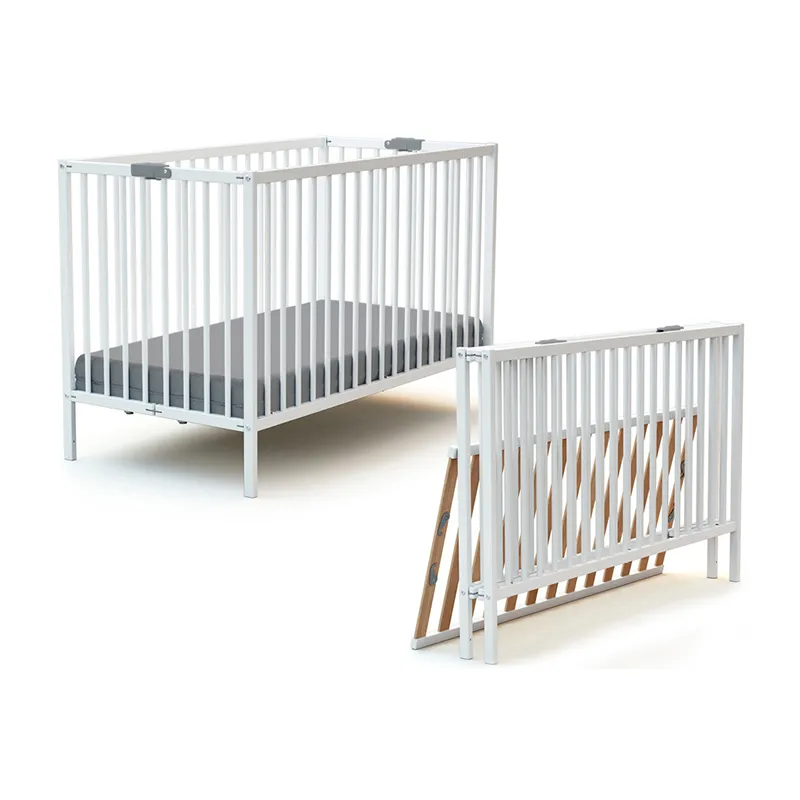 Lit Pliant Webaby à barreaux - 60x120cm-0