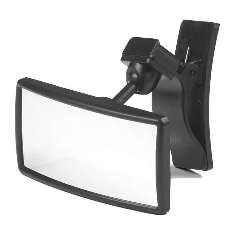 Miroir rétroviseur rectangulaire Noir - 15x15,5cm-0