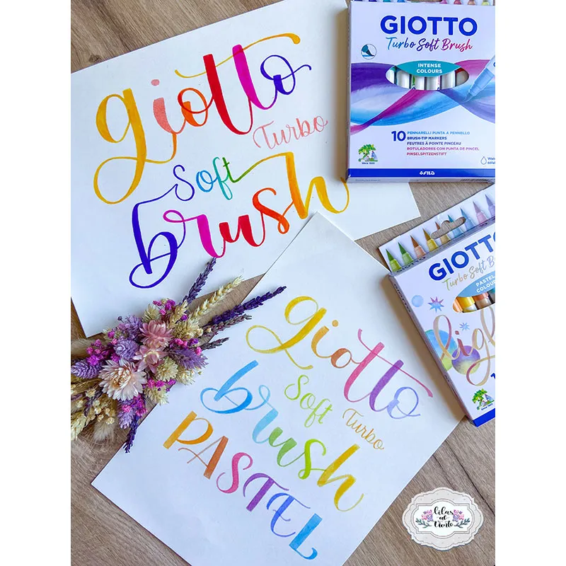 Feutres Turbo soft brush pastel - 10pcs-5