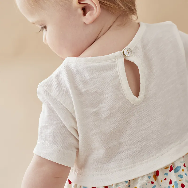 Robe + Legging Cocon - Blanc-7