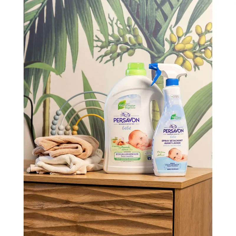 Lessive Hypoallergénique Lait d'Amande Douce BIO - 4x1,5L-5