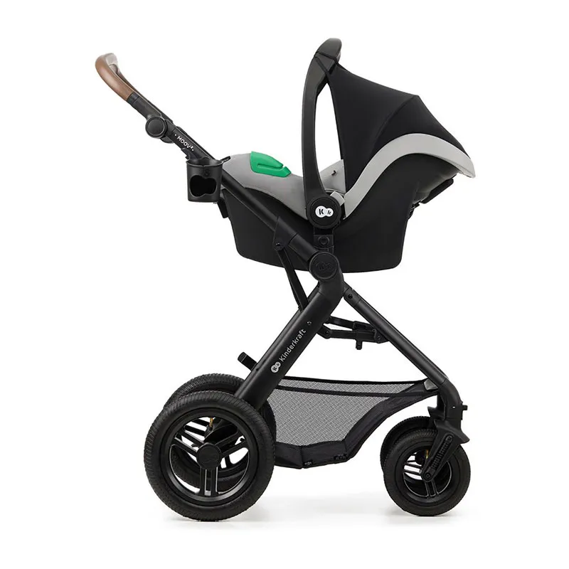 Poussette Moov 2 Air 3en1 Gris clair - 0m+-7