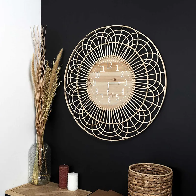 Horloge Rotin - 71cm-0