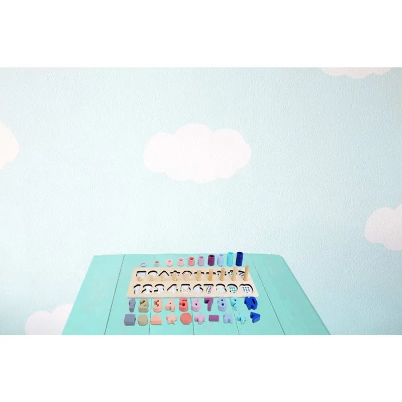 Puzzle pour apprendre les chiffres & apprendre à compter - 4+-8