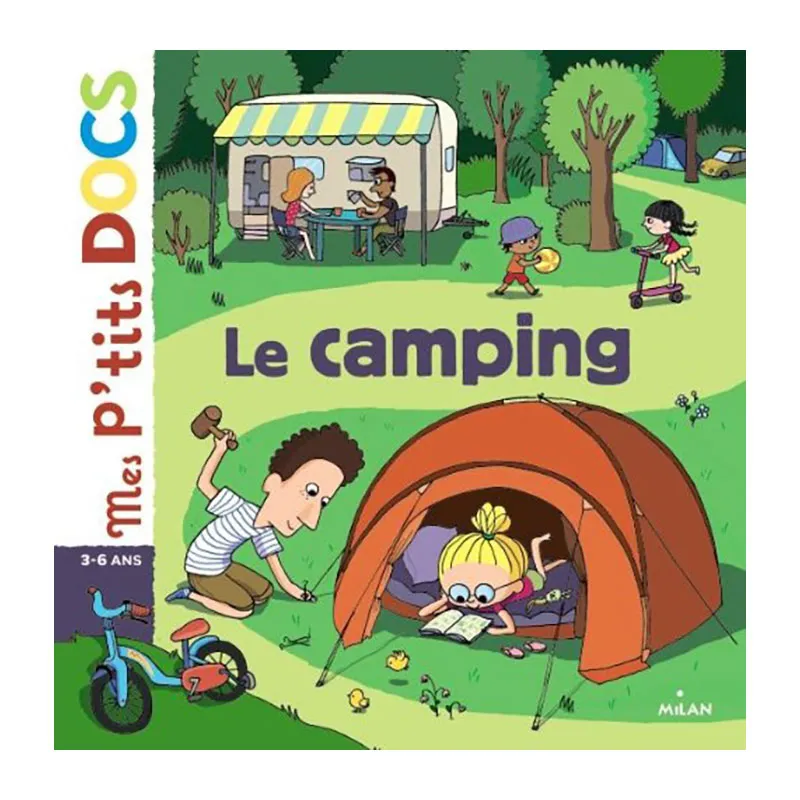 Mes p'tits Docs Le camping - 36m+-0